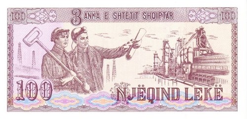 Albania 100 leke anno - albania,