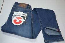 Jeans pantalone  clink martin  scuro, modello stretto, leggermente strappato