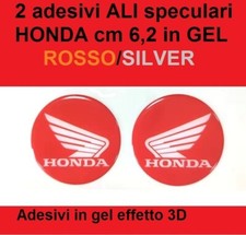 2 adesivi HONDA GEL 62.mm