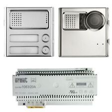 Urmet Kit  videocitofono base impianto 2Voice sinthesi Steel 1783/705