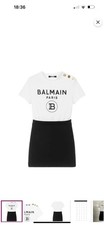 Abito Balmain Bambina Stampa