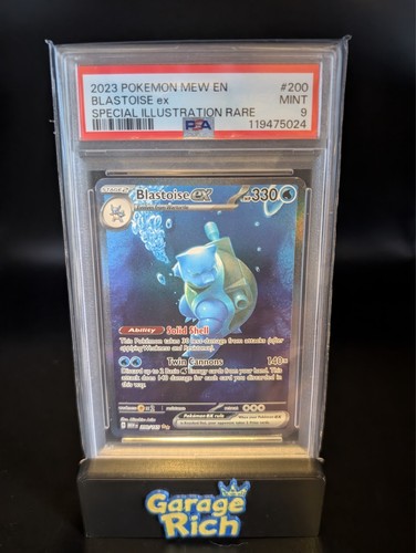 Psa blastoise 200 165 - psa, 200/165