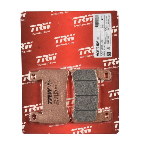 Pastiglia freno trw - pastiglia,