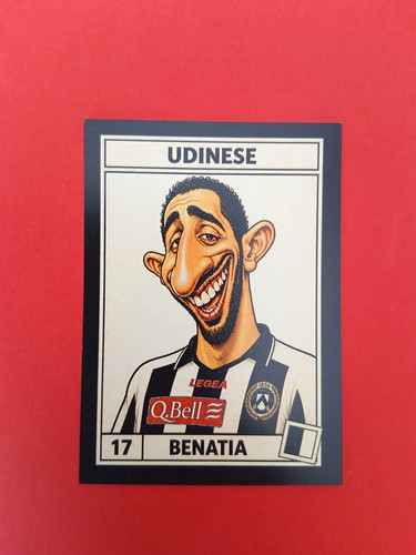 Figurina caricatura calciatori - figurina,