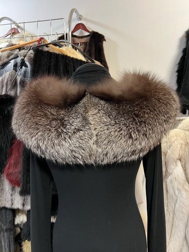 Collare pelliccia volpe - collare,