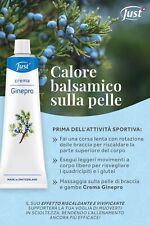 Just Crema ginepro 100ml cervicale reumatismi  artrosi traumi ematomi arnica bio
