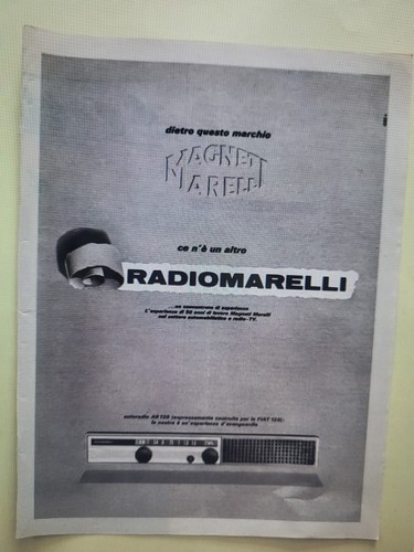 Magneti marelli radiomarelli - marelli,
