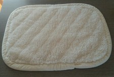 Tappeto Scendiletto Lana Merinos, 95% pura lana vergine, 5% cashmere. 48 x 68 cm