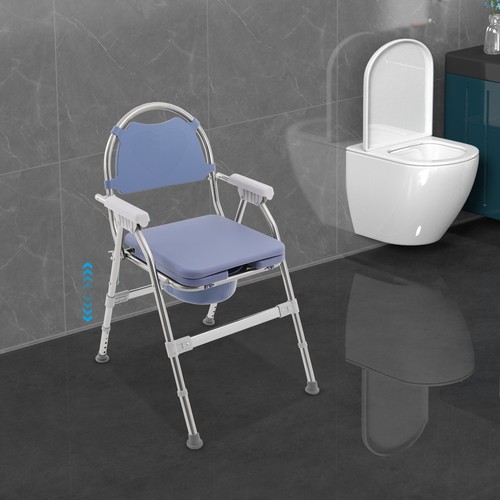 Sedia con piastra imbottita - wc,