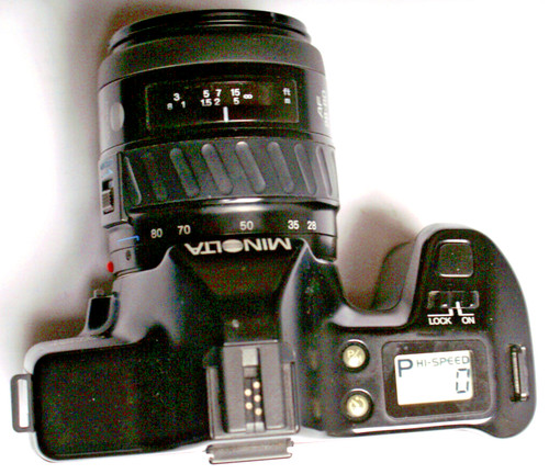 Fotocamera reflex minolta - fotocamera,