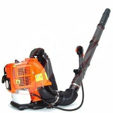 Soffiatore a scoppio 52 CC per foglie a spalla zaino Miscela al 2 %