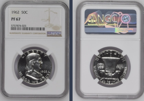 Prova 1962 dollaro - prova, d'argento