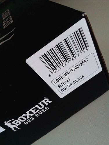 Boxeur des rues sneakers - boxeur,