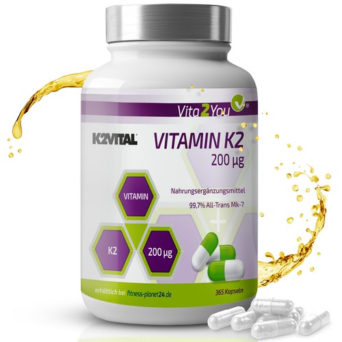 Vita2you vitamina 200μg - k2,