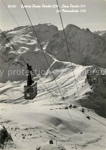 Funivia passo pordoi - funivia,