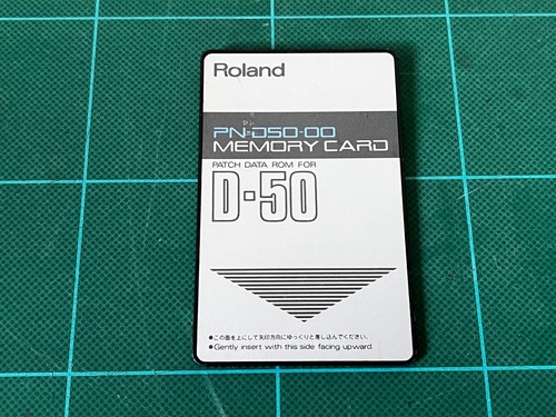 Roland d50 patch - pn-d50-00,