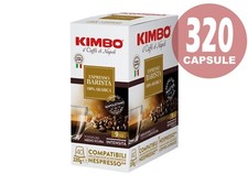 320 CAPSULE KIMBO COMPATIBILI NESPRESSO MISCELA BARISTA 100% ARABICA OFFERTA
