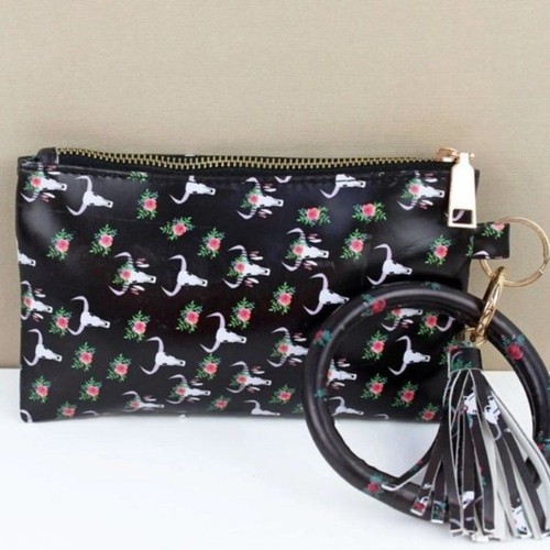 Braccialetto stampa mucca - , con