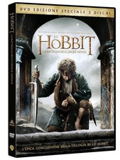 2 dvd	lo hobbit la battaglia