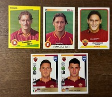 TOTTI ALBUM PANINI 4 STICKERS
