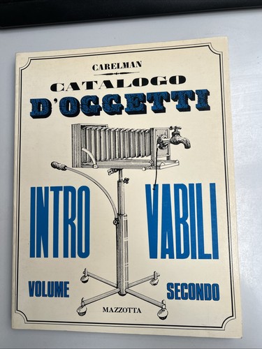 Carelman catalogo d oggetti - j., d'oggetti