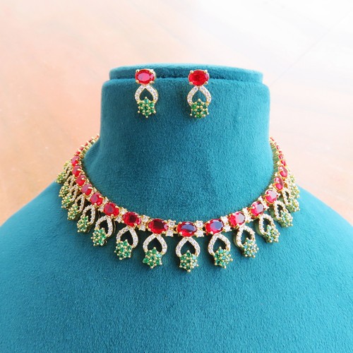 Set collana orecchini - set,