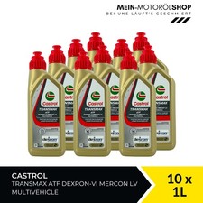 Castrol Transmax ATF Dexron-VI Mercon LV Multivehicle 10x1 litri = 10 litri