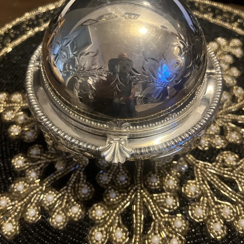 Antico piatto caviale cupola - a,