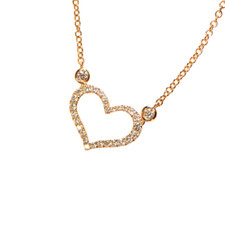Collana con diamanti ct 0,69