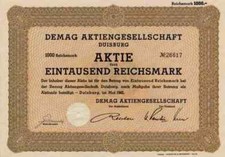 DEMAG 1942 Duisburg Benrath