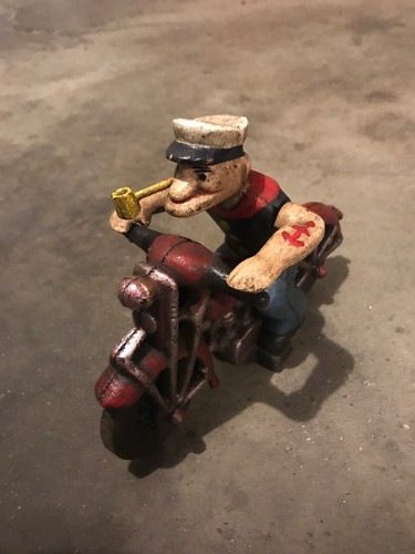 Popeye moto giocattolo - giocattolo, patina