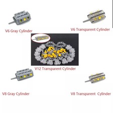 New Technic Parts V6 V2 V4