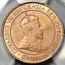 1910 PCGS UNC Canada 1