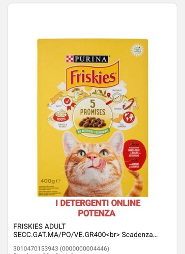 Friskies cat crocchette - x3,