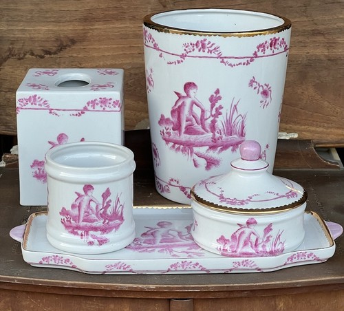 Set pezzi porcellana - set, bagno