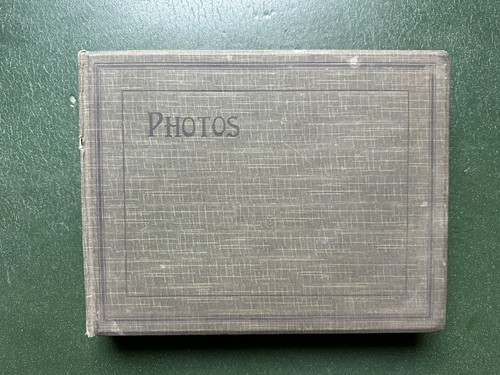 Album fotografico 1900 circa - album,