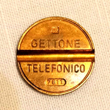 Vintage gettone telefonico - vintage,