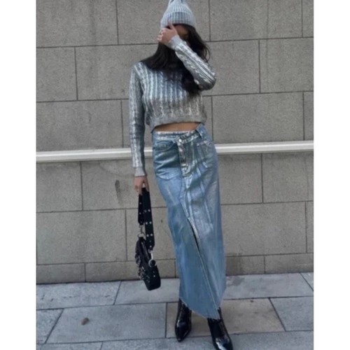 Zara gonna midi asimmetrica - zara,
