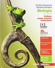 biologia cellula corpo umano evoluzione 3ediz. cavazzuti/damiano 8808440494
