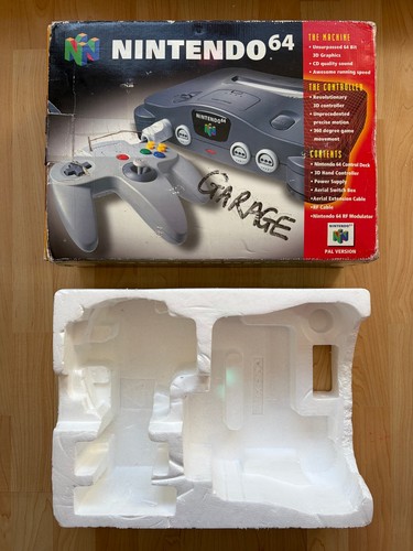 Nintendo n64 console box - n64,