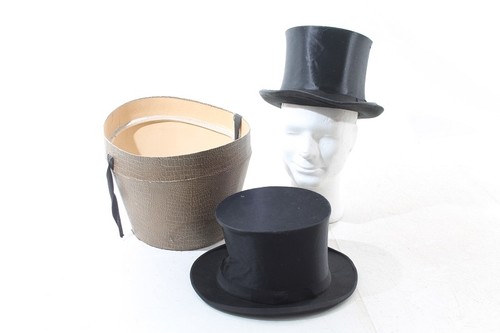 Vecchio cappello cilindro - vecchio,
