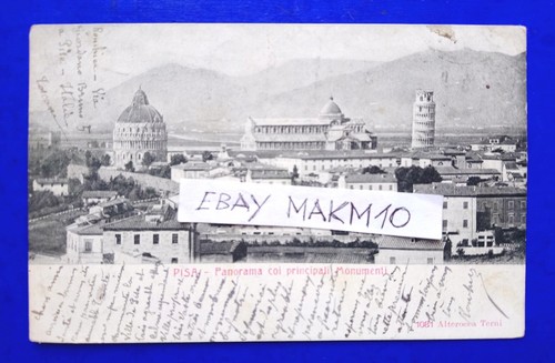 Cartolina pisa panorama - 🔵,