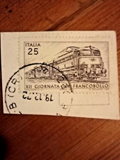 FRANCOBOLLO Italia Repubblica 1970 - Giornata del Francobollo 25 Lire USATO