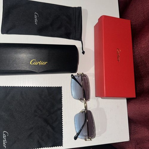 Cartier big diamond - cut, blue