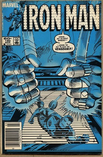 Iron man 180 1984 3 - man, #180-1984-vg-