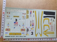DECALS 1/24 FERRARI 333 SP -