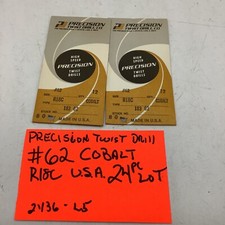 Precision twist drill 62 - twist, #62