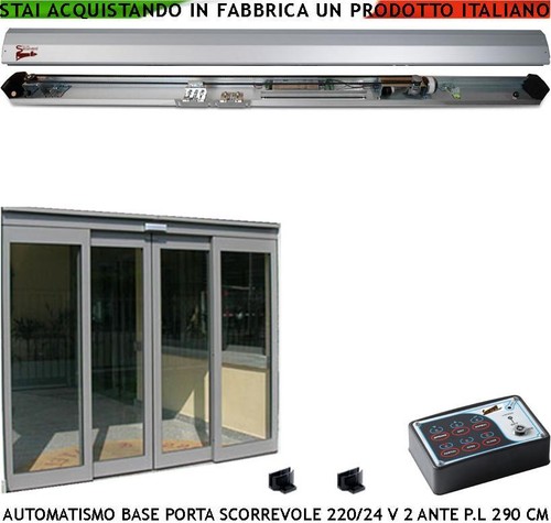 Porta automatica scorrevole - porta, 2