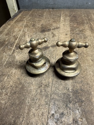 Set coppia maniglie ottone