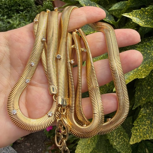 Collana catena serpente slinky - catena,